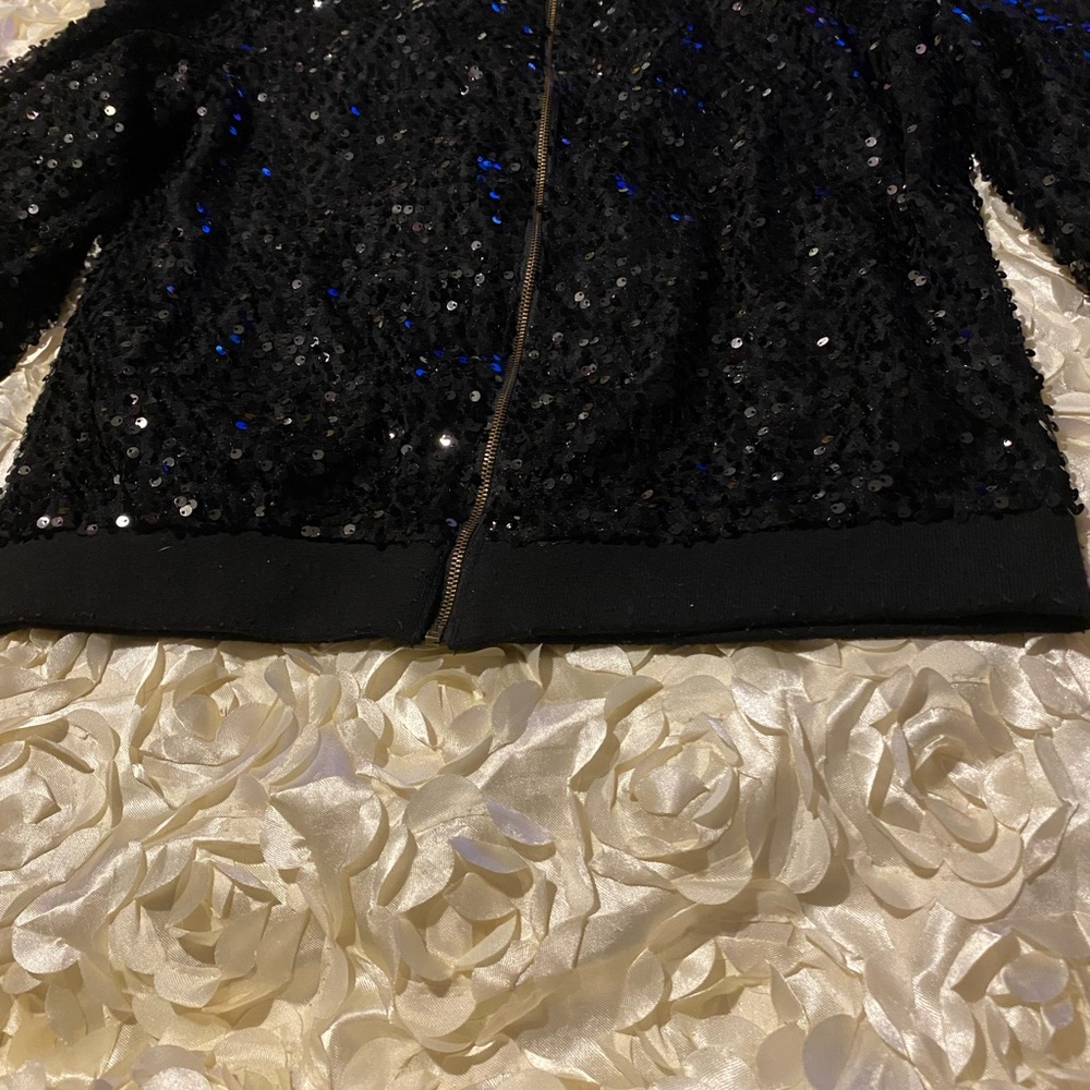 Sequin Black Jacket - image 4